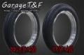 SR400　お買い得!!　unilli(ユナリ)ビンテージタイヤ前後SET(18&18インチ)BK