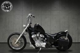 スティード400　カスタムフェンダー用サドルバックサポート