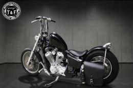 スティード400　カスタムフェンダー用サドルバックサポート