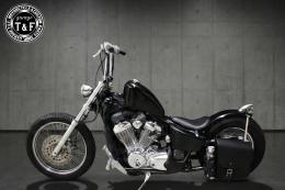 スティード400　カスタムフェンダー用サドルバックサポート