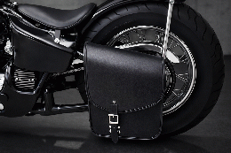 スティード400　カスタムフェンダー用サドルバックSET