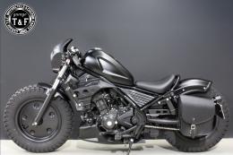 レブル250　ショートリアフェンダー用サドルバックSET