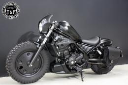 レブル250　ショートリアフェンダー用サドルバックSET