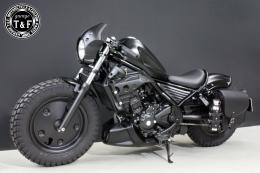 レブル250　ショートリアフェンダー用サドルバック&ポータブルガソリン缶SET