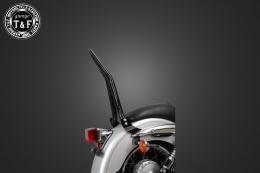 イントルーダーLC250　極太φ38シーシーバーロング(ブラック)純正フェンダー専用