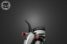 イントルーダーLC250　極太φ38シーシーバーショート(ブラック)純正フェンダー専用