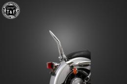 イントルーダーLC250　極太φ38シーシーバーミディアム(メッキ)純正フェンダー専用