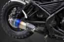 レブル250　コンバットマフラー(ヒートグラデーション)シングルKIT