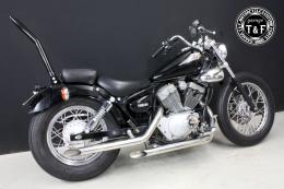 ビラーゴ250　極太φ38シーシーバーロング(ブラック)純正フェンダー専用