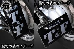 サイドナンバーKIT & ブレットテールランプ(マットブラック)スモーククラシックレンズ　各車種専用取り付けステー付き