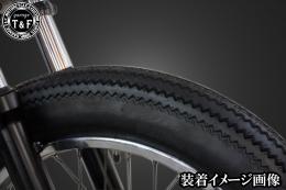 250TR　unilli(ユナリ)　ビンテージタイヤ19×4.00(オールブラック)