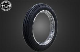 250TR　unilli(ユナリ)　ビンテージタイヤ18×4.00(オールブラック)
