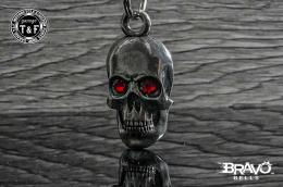 Bravo Bells(ブラボーベル) Evil Skull Diamond Keychain(エビルスカルダイヤモンドキーホルダー) BBK-09