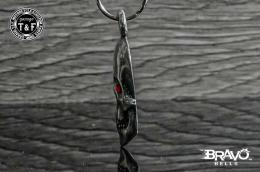 Bravo Bells(ブラボーベル) Evil Skull Diamond Keychain(エビルスカルダイヤモンドキーホルダー) BBK-09