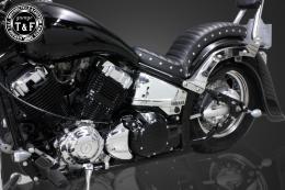 ドラッグスター400　ダミープライマリーカバー(ブラック/B)