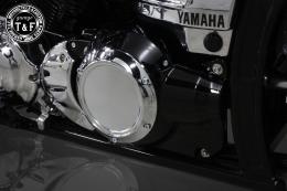 ドラッグスター400　ダミープライマリーカバー(ブラック/G)