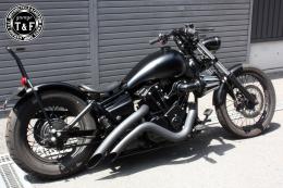 ドラッグスター250　BSソロシート&リジットマウント用ステーSET