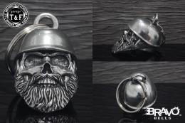 Bravo Bells(ブラボーベル) Helmet Skull Biker Bell(ヘルメットスカルバイカーベル) BB-109