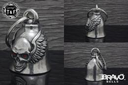 Bravo Bells(ブラボーベル) Skull Batwing Diamond Bell(スカルバットウィングダイヤモンドベル) BB-103