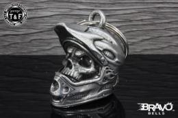 Bravo Bells(ブラボーベル) Motocross Skull Helmet Bell(モトクロススカルヘルメットベル) BB-114