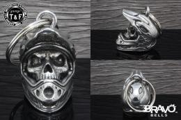 Bravo Bells(ブラボーベル) Motocross Skull Helmet Bell(モトクロススカルヘルメットベル) BB-114