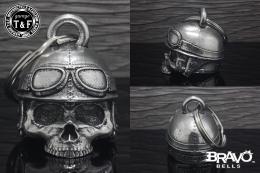 Bravo Bells(ブラボーベル) Motorcycle Helmet Skull Bell(オートバイヘルメットスカルベル) BB-30