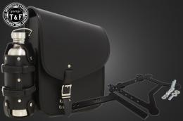 ドラッグスター400　カスタムフェンダー用サドルバック&ポータブルガソリン缶SET(サイドナンバーKIT非対応)