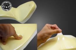 レブル250　スタッド付きガンファイターシート(タックロール)BK/BK