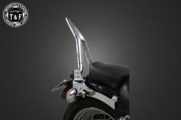 ビラーゴ250　極太φ38シーシーバーショート(メッキ)純正フェンダー専用