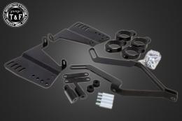 ドラッグスター400　フェアリングカウル(Ver2)ブラック(クリアーシールド)