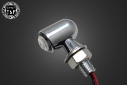 超小型マイクロウィンカー(LED)メッキ　クリアーレンズ仕様　+　各種ステーSET