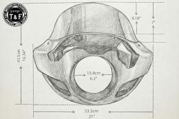 ドラッグスター400　フェアリングカウル(Ver4)ブラック(LOWスモークシールド)