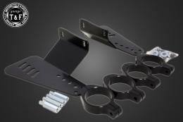 ドラッグスター400　フェアリングカウル(Ver4)ブラック(LOWスモークシールド)