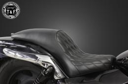 エリミネーター250V　ガンファイターシート(ダイヤ)