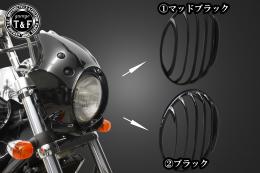 エリミネーター250V　コンバットビキニカウル(ブラック)&バードゲージカバーSET