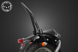 スラッシャー400　極太φ38シーシーバーロング(ブラック)純正フェンダー専用