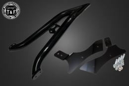 スラッシャー400　極太φ38シーシーバーロング(ブラック)純正フェンダー専用