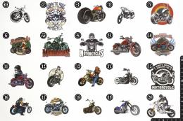 ステッカーC/(モーターサイクルシリーズ)　防水仕様