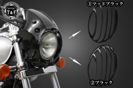 イントルーダーLC250　コンバットビキニカウル(ブラック)&バードゲージカバーSET