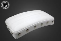 スタッド付きアンティークピリオンシート(バーチカル)ホワイト