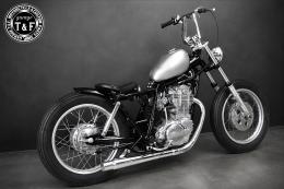 SR400　ピーナッツタンクKIT(スチール製)