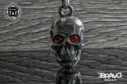 Bravo Bells(ブラボーベル) Evil Skull Diamond Keychain(エビルスカルダイヤモンドキーホルダー) BBK-09