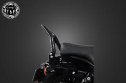 スポーツスター　極太φ38シーシーバーショート(ブラック)純正フェンダー専用