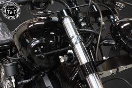 3インチラウンドサイドミラー(フォーククランプ式)ブラック